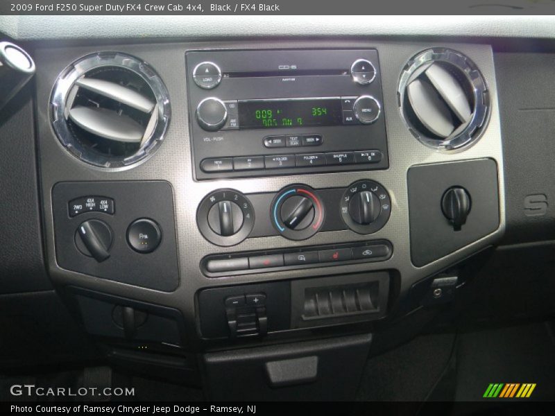 Black / FX4 Black 2009 Ford F250 Super Duty FX4 Crew Cab 4x4