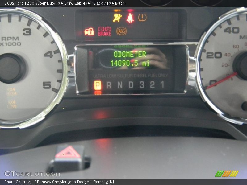 Black / FX4 Black 2009 Ford F250 Super Duty FX4 Crew Cab 4x4