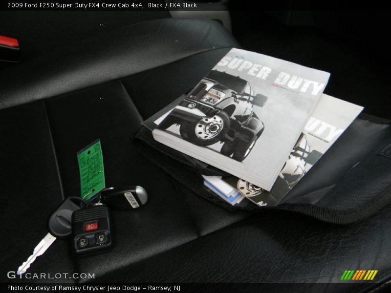 Black / FX4 Black 2009 Ford F250 Super Duty FX4 Crew Cab 4x4