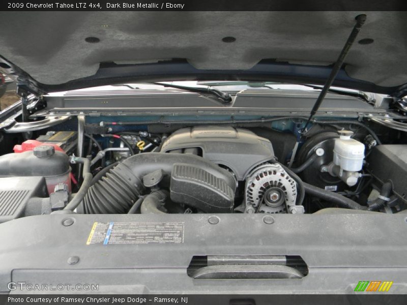 Dark Blue Metallic / Ebony 2009 Chevrolet Tahoe LTZ 4x4