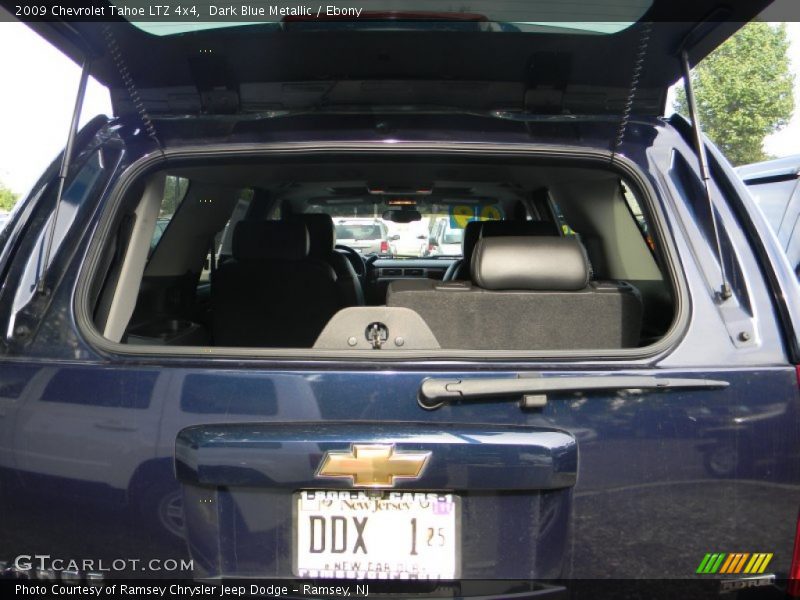 Dark Blue Metallic / Ebony 2009 Chevrolet Tahoe LTZ 4x4