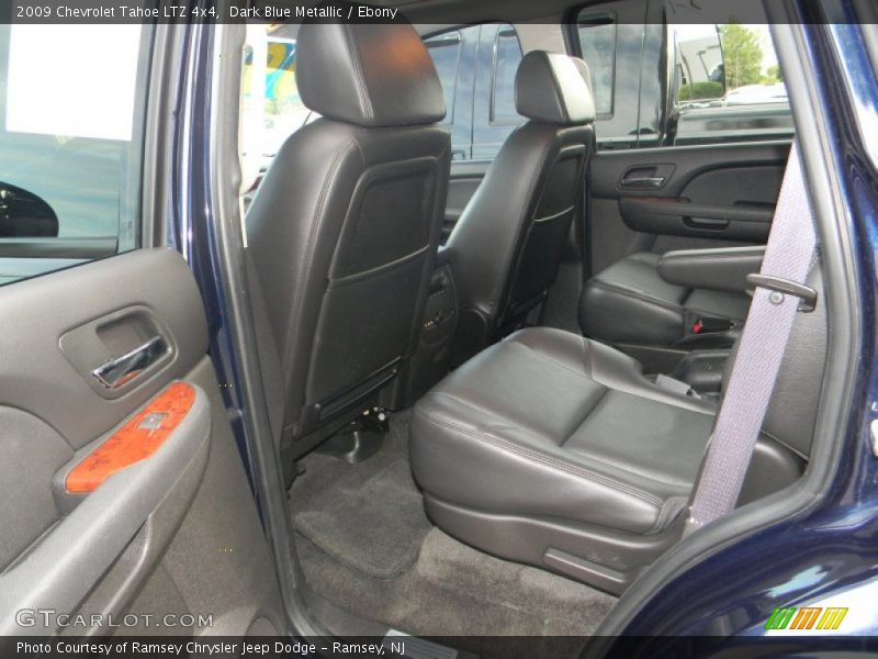 Dark Blue Metallic / Ebony 2009 Chevrolet Tahoe LTZ 4x4