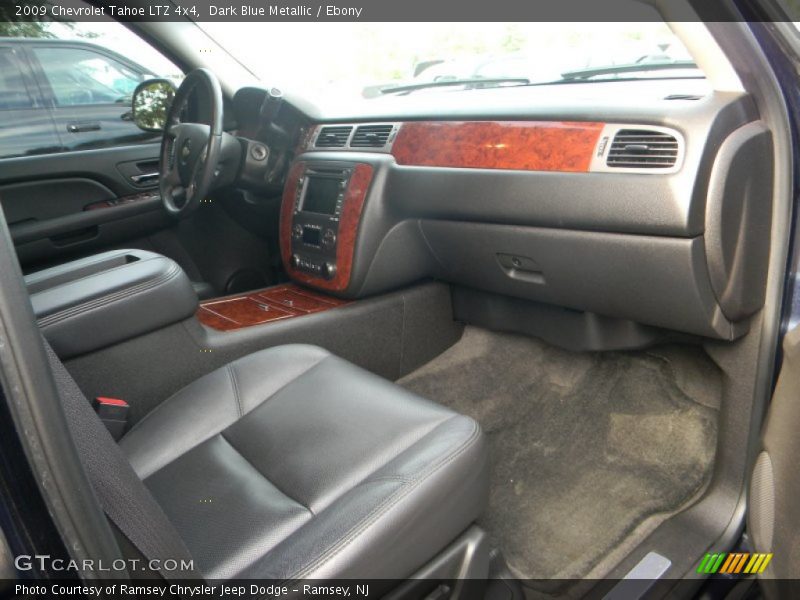 Dark Blue Metallic / Ebony 2009 Chevrolet Tahoe LTZ 4x4