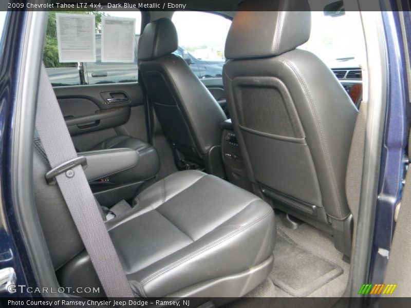 Dark Blue Metallic / Ebony 2009 Chevrolet Tahoe LTZ 4x4