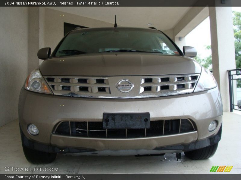 Polished Pewter Metallic / Charcoal 2004 Nissan Murano SL AWD