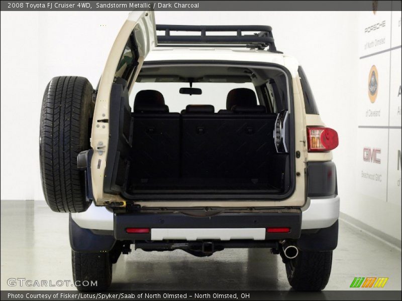 Sandstorm Metallic / Dark Charcoal 2008 Toyota FJ Cruiser 4WD