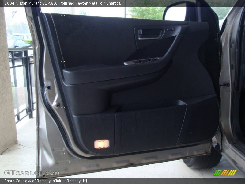 Polished Pewter Metallic / Charcoal 2004 Nissan Murano SL AWD