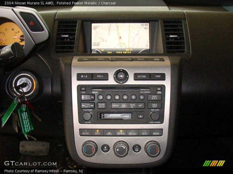 Polished Pewter Metallic / Charcoal 2004 Nissan Murano SL AWD