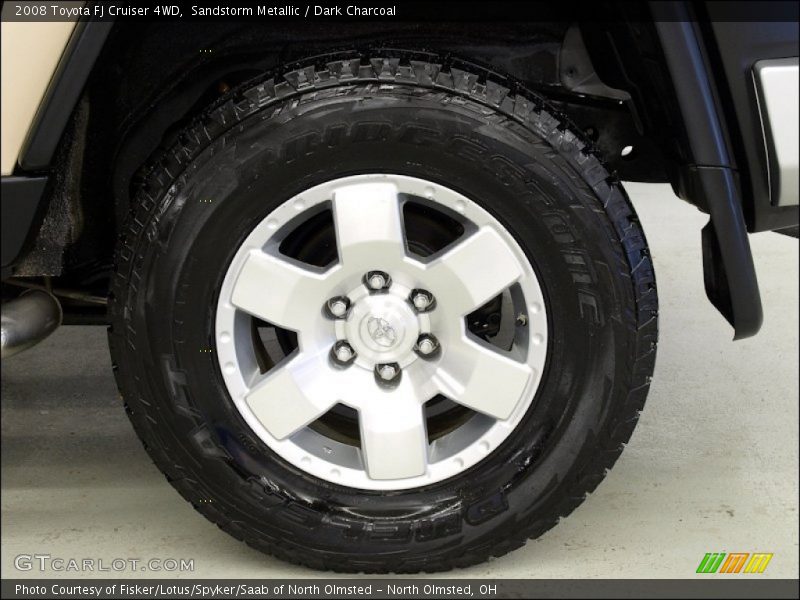 Sandstorm Metallic / Dark Charcoal 2008 Toyota FJ Cruiser 4WD