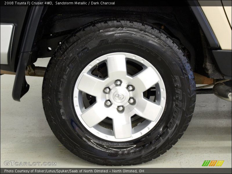 Sandstorm Metallic / Dark Charcoal 2008 Toyota FJ Cruiser 4WD