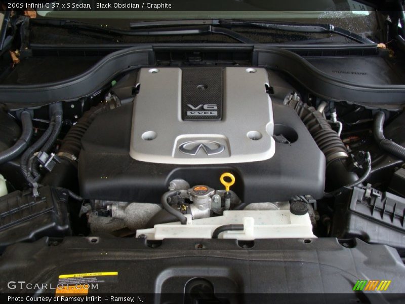  2009 G 37 x S Sedan Engine - 3.7 Liter DOHC 24-Valve VVEL V6