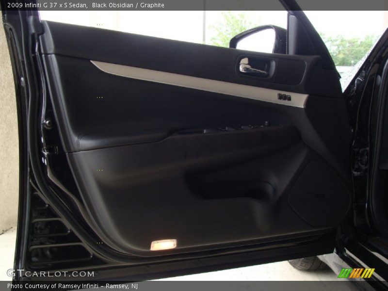 Black Obsidian / Graphite 2009 Infiniti G 37 x S Sedan