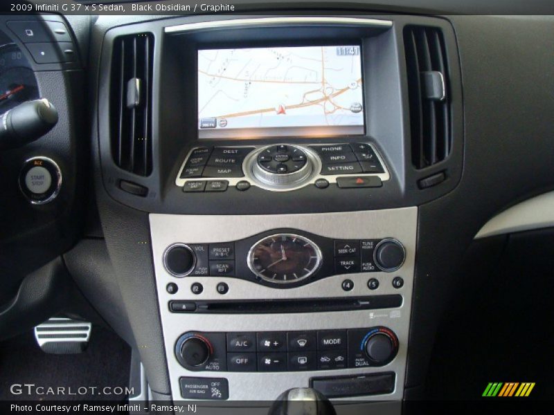 Black Obsidian / Graphite 2009 Infiniti G 37 x S Sedan