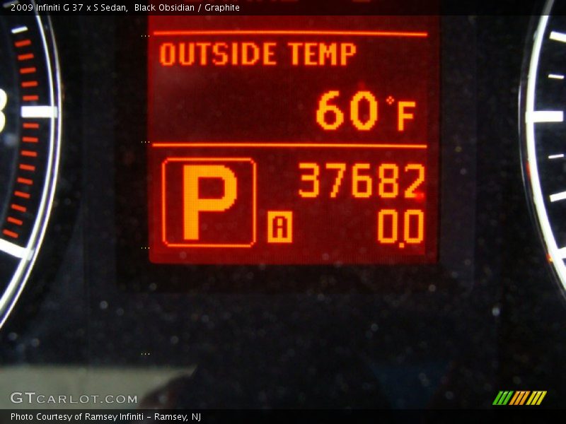 Black Obsidian / Graphite 2009 Infiniti G 37 x S Sedan