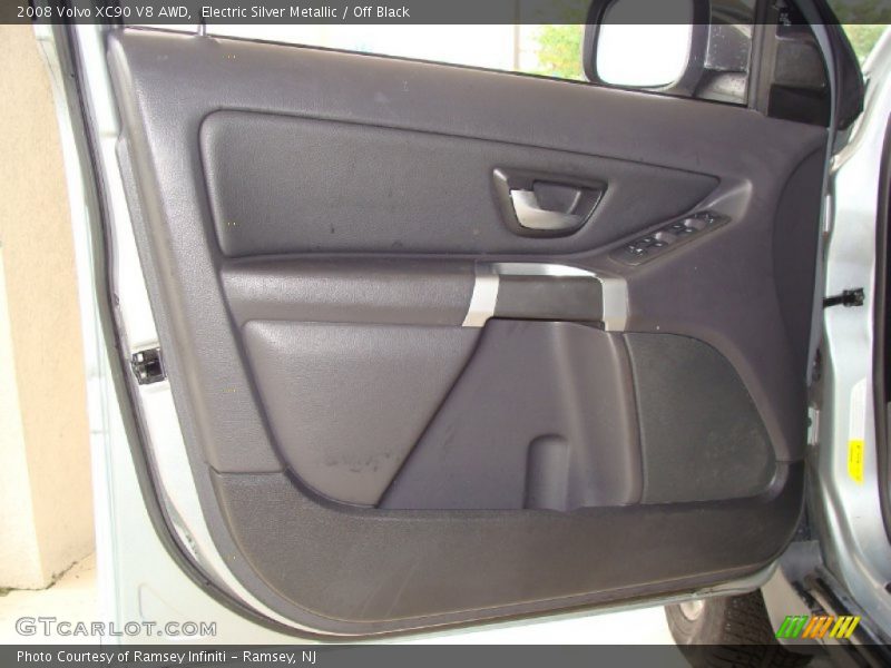 Electric Silver Metallic / Off Black 2008 Volvo XC90 V8 AWD