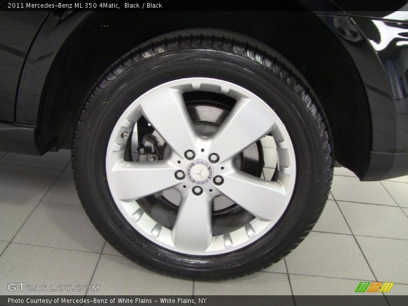 Black / Black 2011 Mercedes-Benz ML 350 4Matic