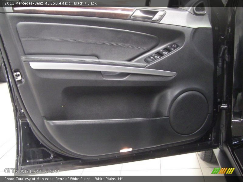Black / Black 2011 Mercedes-Benz ML 350 4Matic