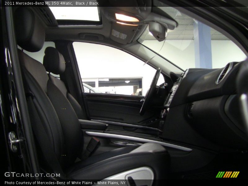 Black / Black 2011 Mercedes-Benz ML 350 4Matic