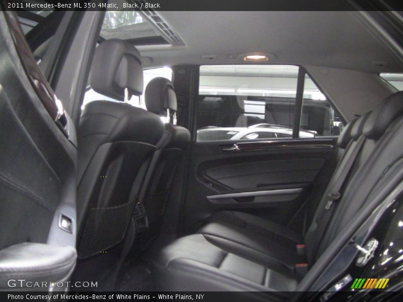 Black / Black 2011 Mercedes-Benz ML 350 4Matic