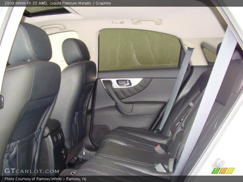 Liquid Platinum Metallic / Graphite 2009 Infiniti FX 35 AWD