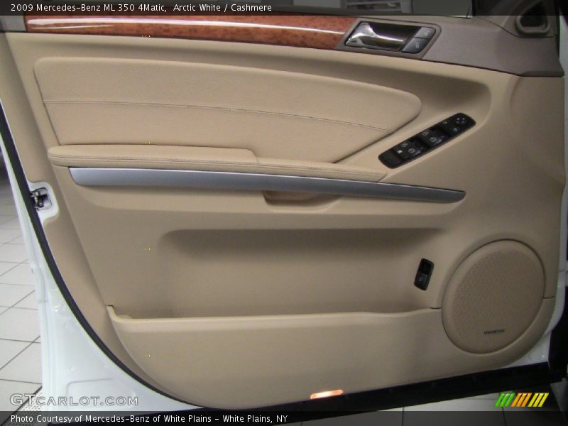 Arctic White / Cashmere 2009 Mercedes-Benz ML 350 4Matic