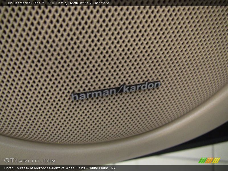 Arctic White / Cashmere 2009 Mercedes-Benz ML 350 4Matic