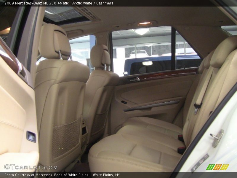 Arctic White / Cashmere 2009 Mercedes-Benz ML 350 4Matic