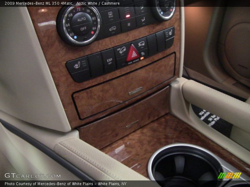 Arctic White / Cashmere 2009 Mercedes-Benz ML 350 4Matic