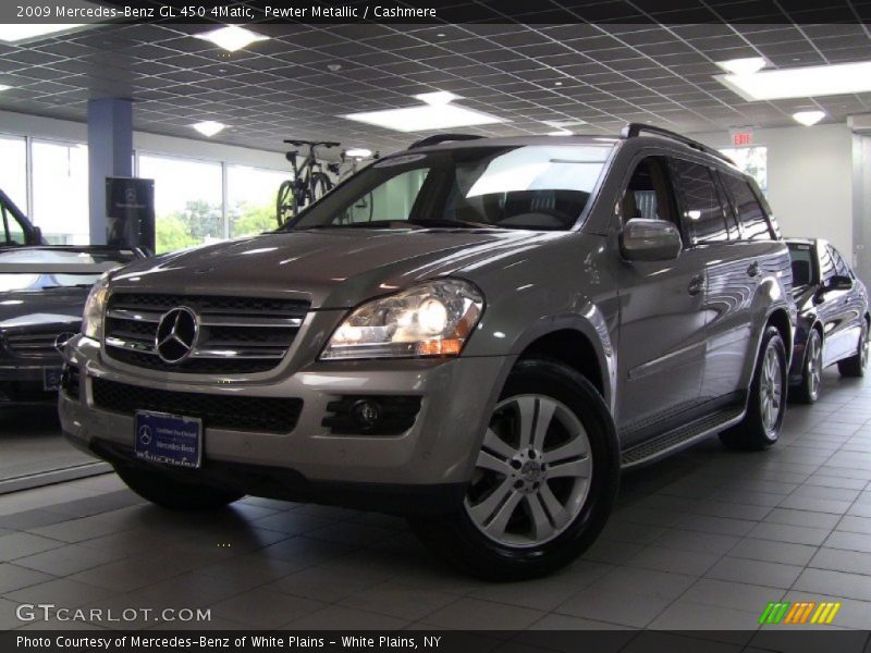 Pewter Metallic / Cashmere 2009 Mercedes-Benz GL 450 4Matic