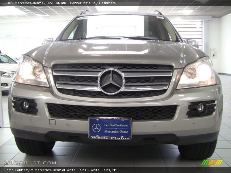 Pewter Metallic / Cashmere 2009 Mercedes-Benz GL 450 4Matic