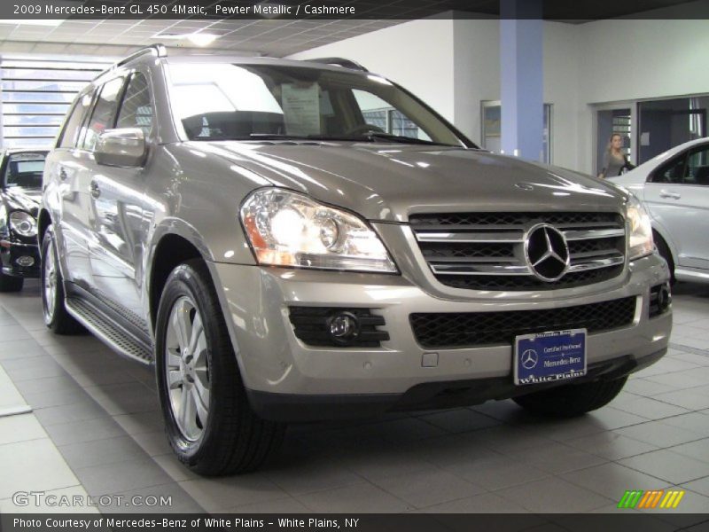 Pewter Metallic / Cashmere 2009 Mercedes-Benz GL 450 4Matic