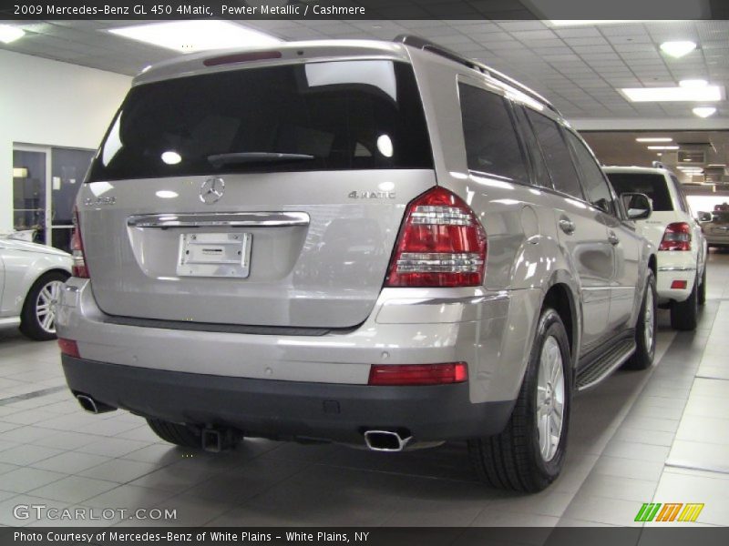 Pewter Metallic / Cashmere 2009 Mercedes-Benz GL 450 4Matic