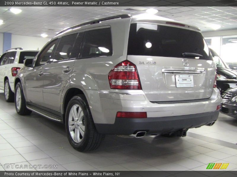 Pewter Metallic / Cashmere 2009 Mercedes-Benz GL 450 4Matic