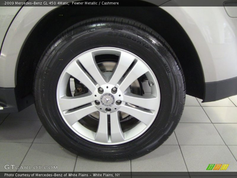 Pewter Metallic / Cashmere 2009 Mercedes-Benz GL 450 4Matic