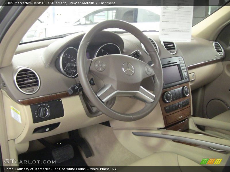 Pewter Metallic / Cashmere 2009 Mercedes-Benz GL 450 4Matic