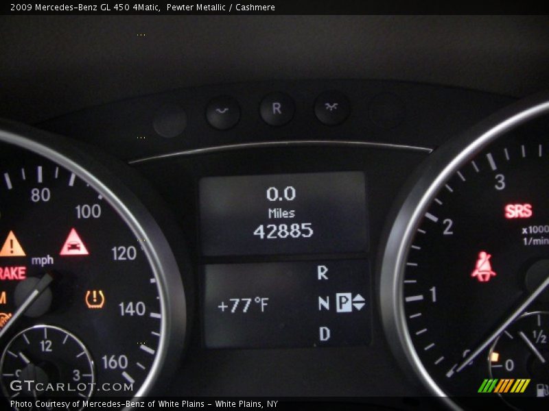 Pewter Metallic / Cashmere 2009 Mercedes-Benz GL 450 4Matic