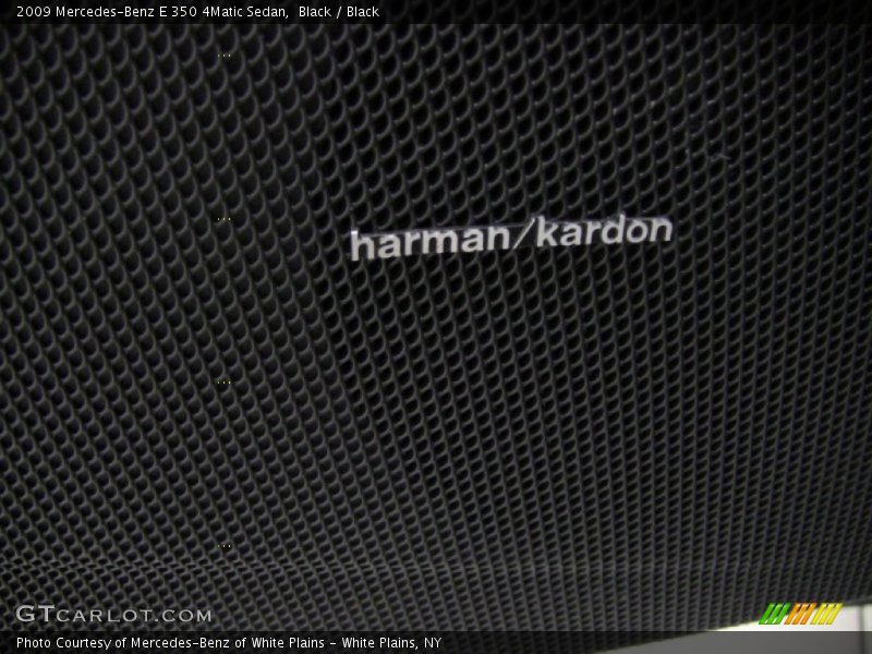 Black / Black 2009 Mercedes-Benz E 350 4Matic Sedan