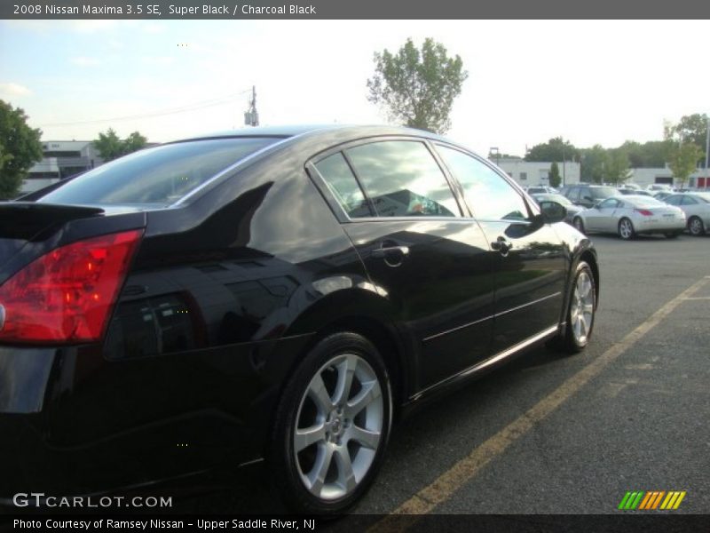 Super Black / Charcoal Black 2008 Nissan Maxima 3.5 SE