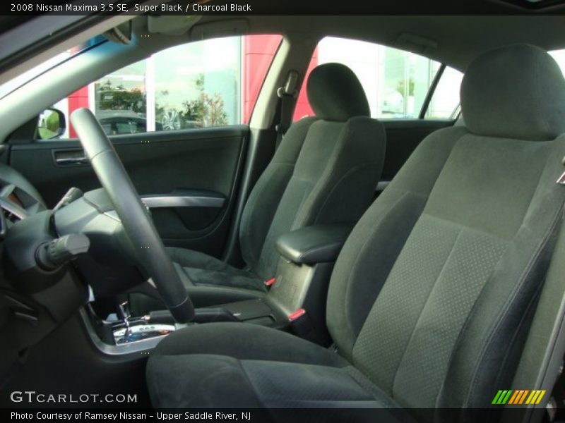 Super Black / Charcoal Black 2008 Nissan Maxima 3.5 SE