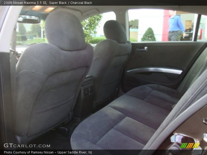 Super Black / Charcoal Black 2008 Nissan Maxima 3.5 SE