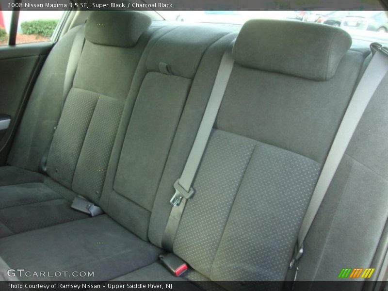 Super Black / Charcoal Black 2008 Nissan Maxima 3.5 SE