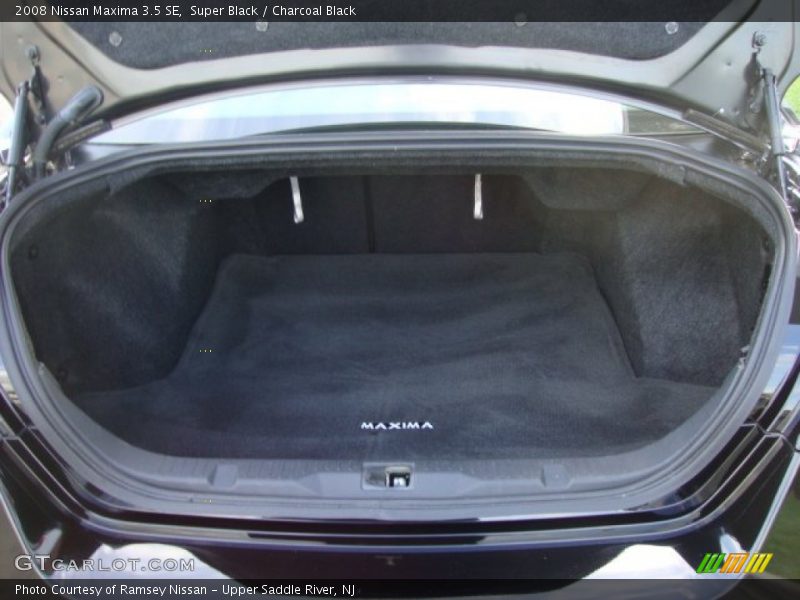 Super Black / Charcoal Black 2008 Nissan Maxima 3.5 SE