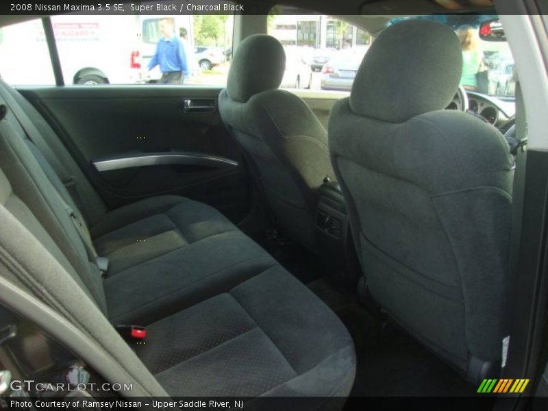 Super Black / Charcoal Black 2008 Nissan Maxima 3.5 SE