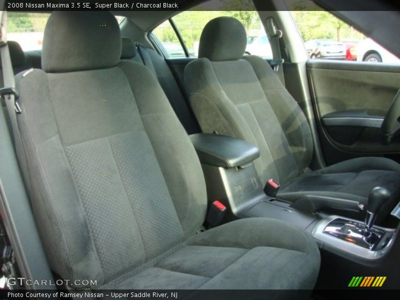 Super Black / Charcoal Black 2008 Nissan Maxima 3.5 SE