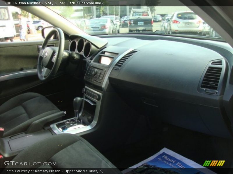 Super Black / Charcoal Black 2008 Nissan Maxima 3.5 SE