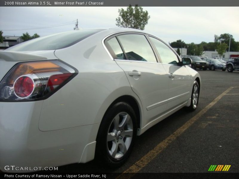 Winter Frost Pearl / Charcoal 2008 Nissan Altima 3.5 SL