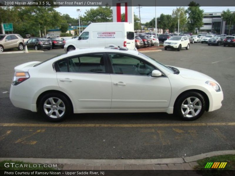 Winter Frost Pearl / Charcoal 2008 Nissan Altima 3.5 SL