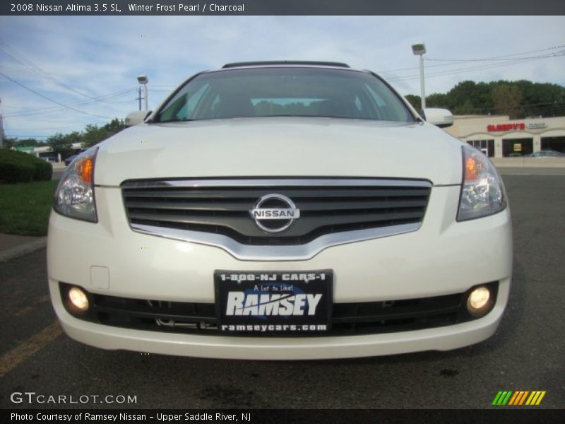 Winter Frost Pearl / Charcoal 2008 Nissan Altima 3.5 SL