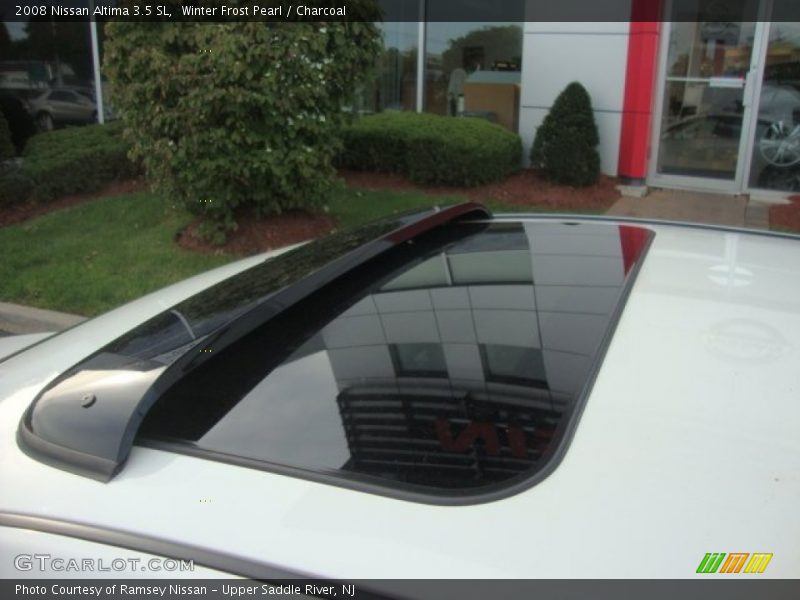 Winter Frost Pearl / Charcoal 2008 Nissan Altima 3.5 SL