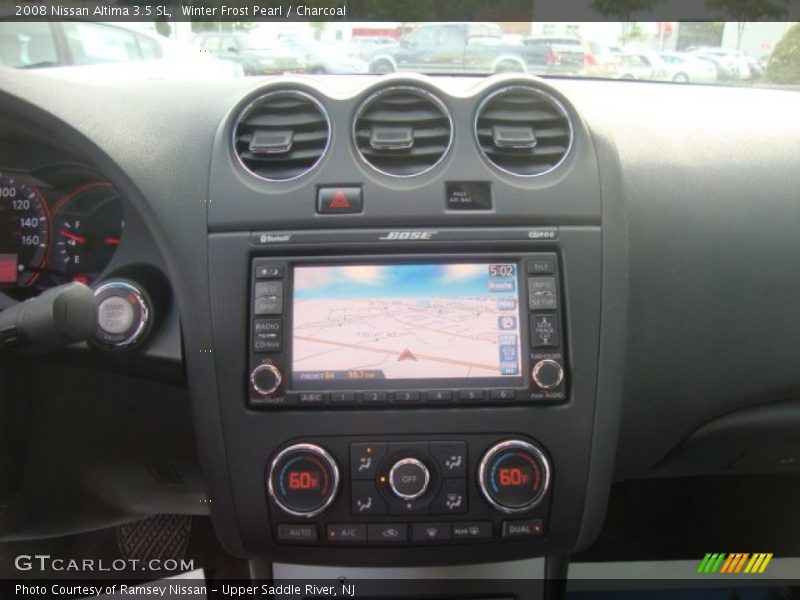 Winter Frost Pearl / Charcoal 2008 Nissan Altima 3.5 SL
